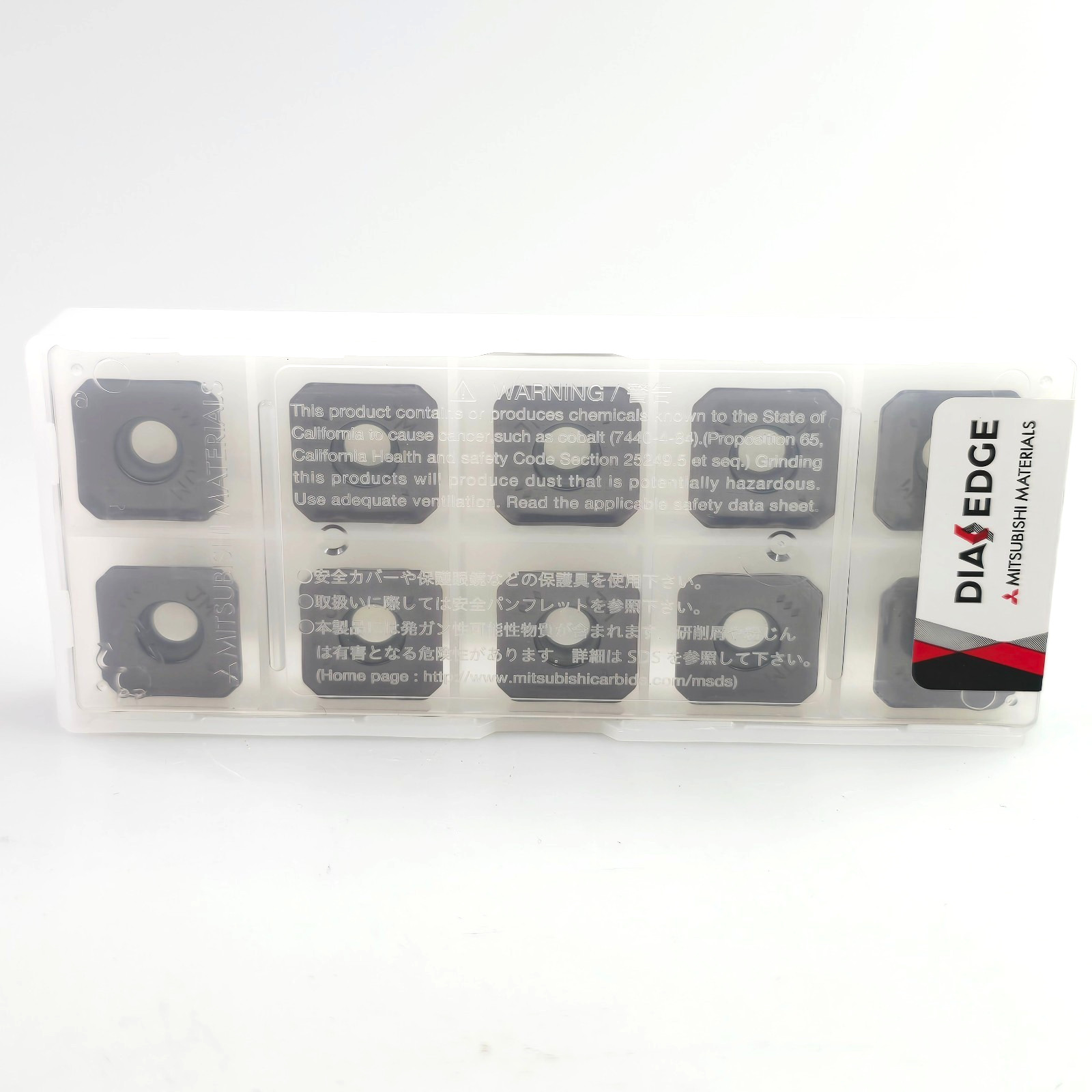 Mitsubishi SEMT 13T3AGSN-JM VP15TF Carbide Milling Inserts (Box of 10)