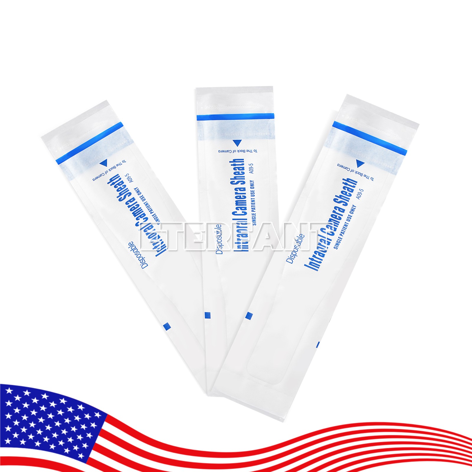 500PCs ETERFANT Dental Disposable Protect Sheath Intraoral Camera Covers A09-5