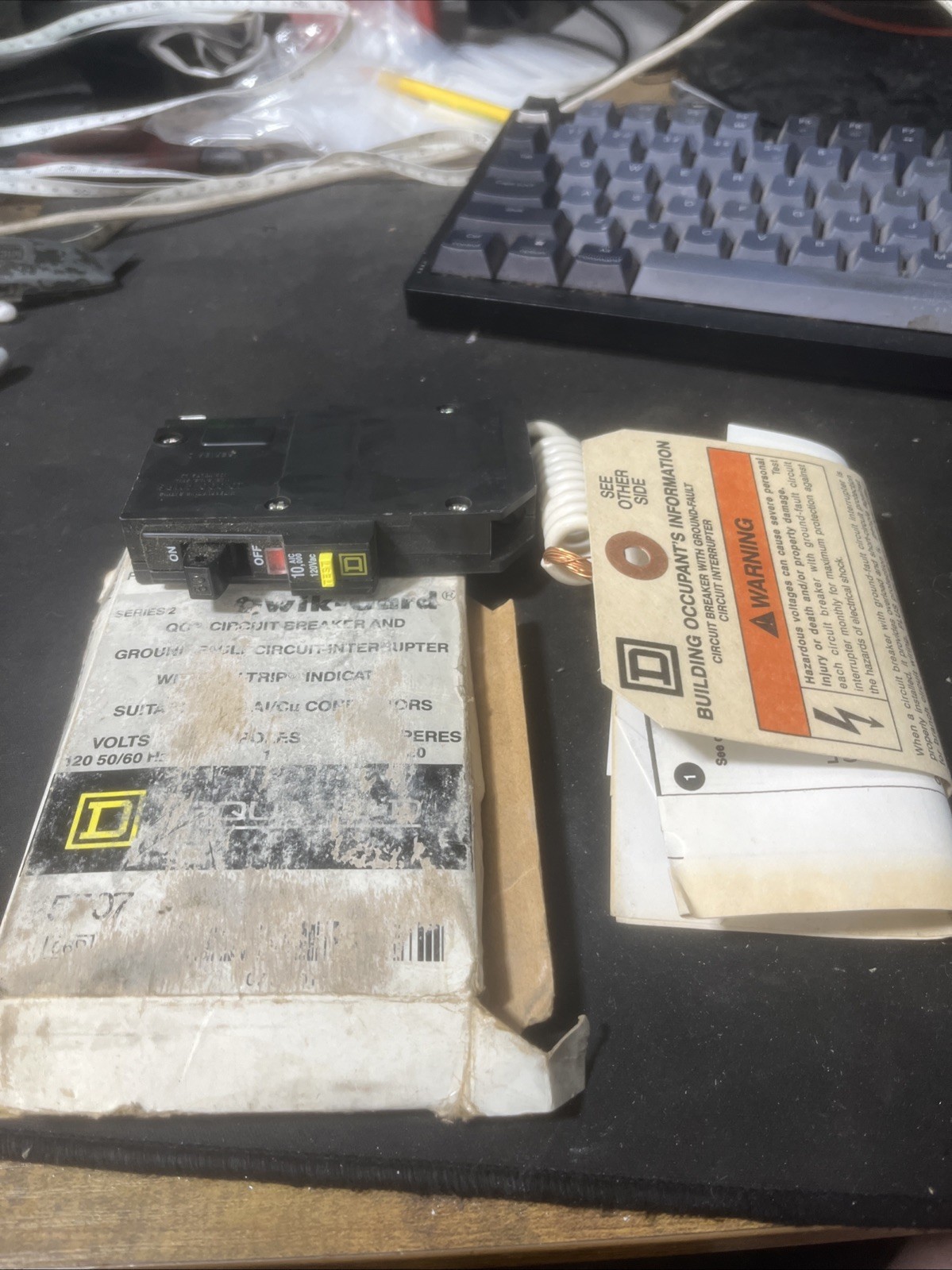 New Circuit Breaker Square D QO130GFi 30 Amp 1 Pole 120V GFCI