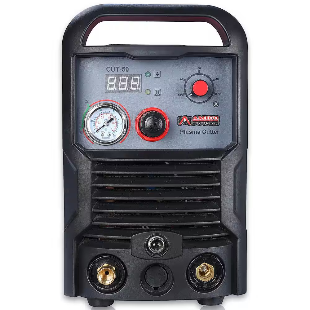 50 Amp Plasma Cutter Colossal Tech. 3/4 In. Clean Cut 110/230-Volt Compatible DC