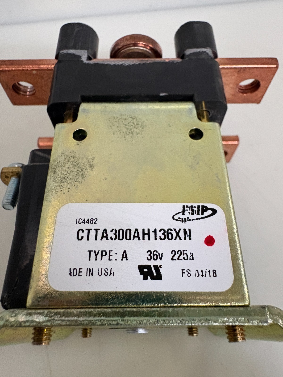 FSIP 36V CONTACTOR CTTA300AH136XN