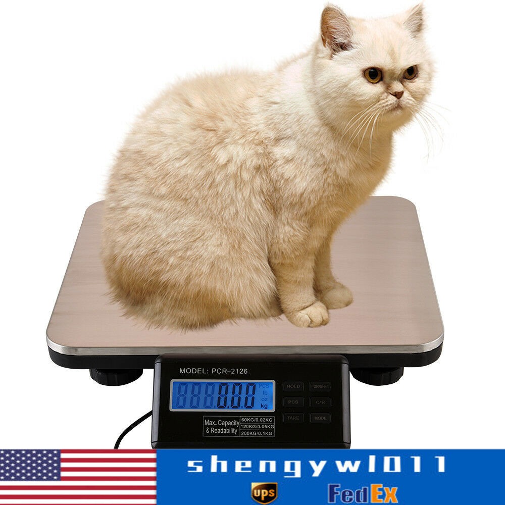 660LB Heavy Duty Digital Industry Shipping Postal Platform Scale Weight 300kg