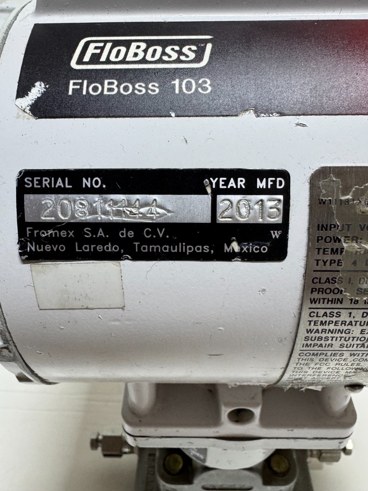 Fisher FloBoss 103 Flow Computer RTU DP Transmitter