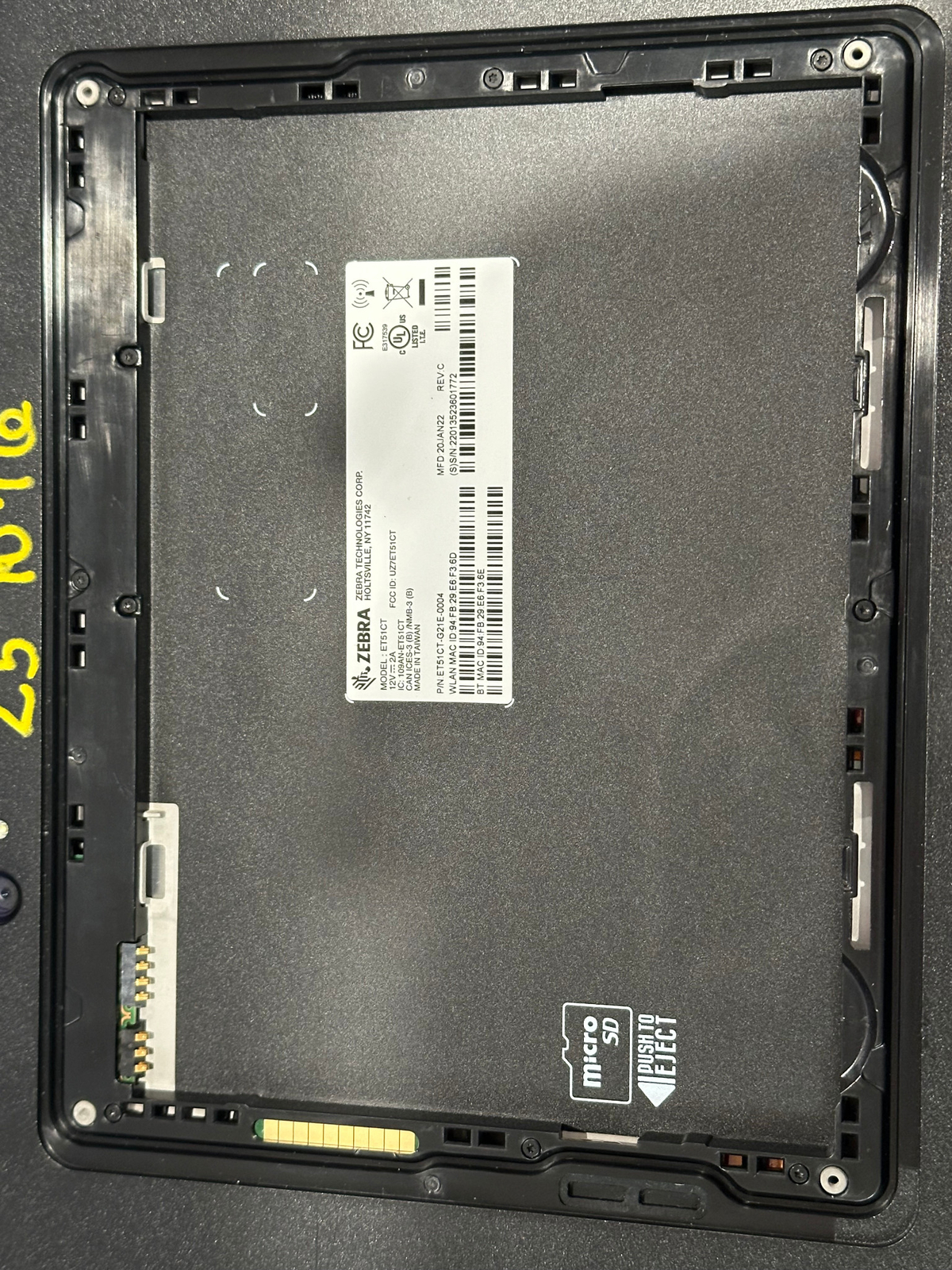 Genuine Zebra Enterprise Tablet ET51CT-G21E-0004 ET51 Rugged Tablet
