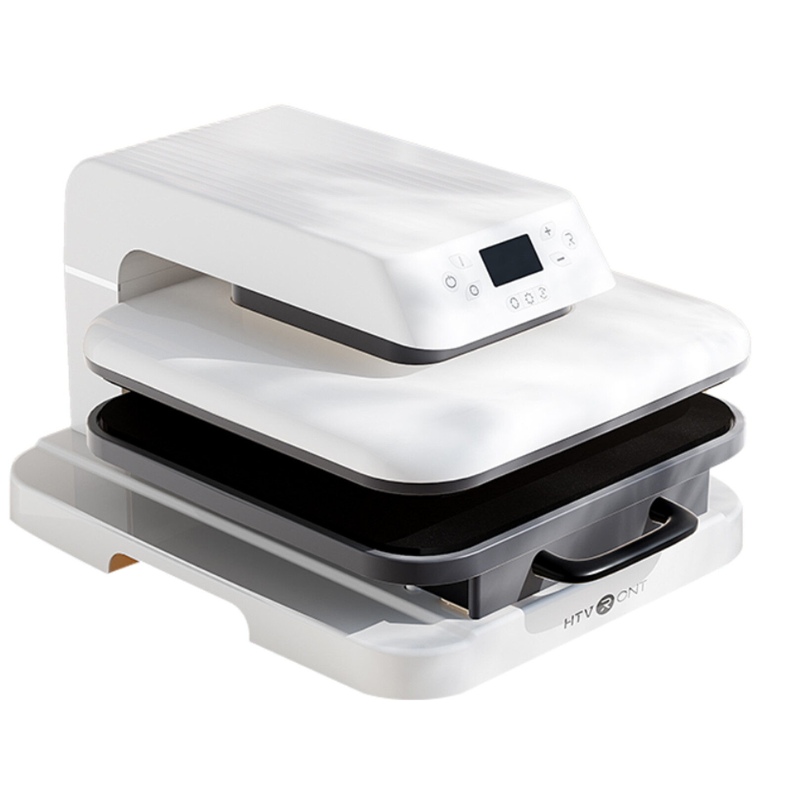 HTVRONT 15″x15″ Auto Heat Press Machine Sublimation Printer Transfer HTV Vinyl