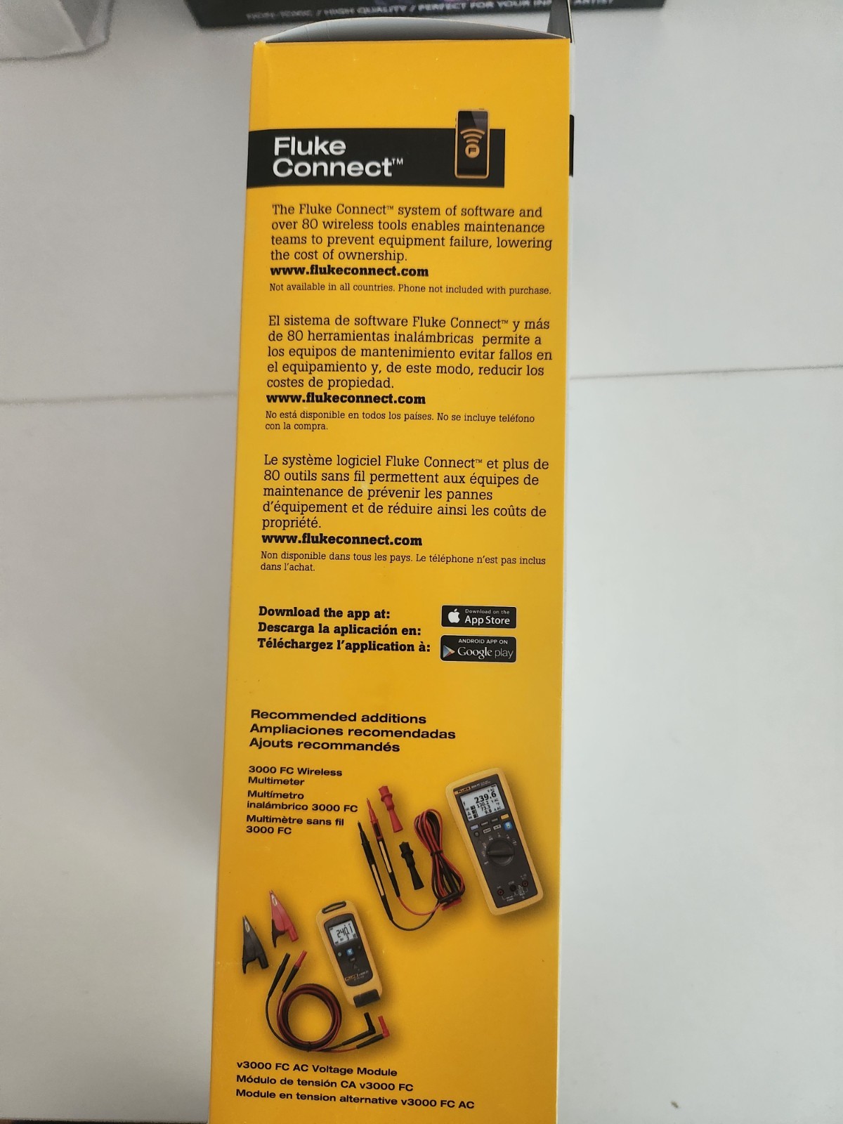 Fluke 374 FC 600 Amp AC & DC True RMS Clamp Meter with Bluetooth FLUKE-374FC New