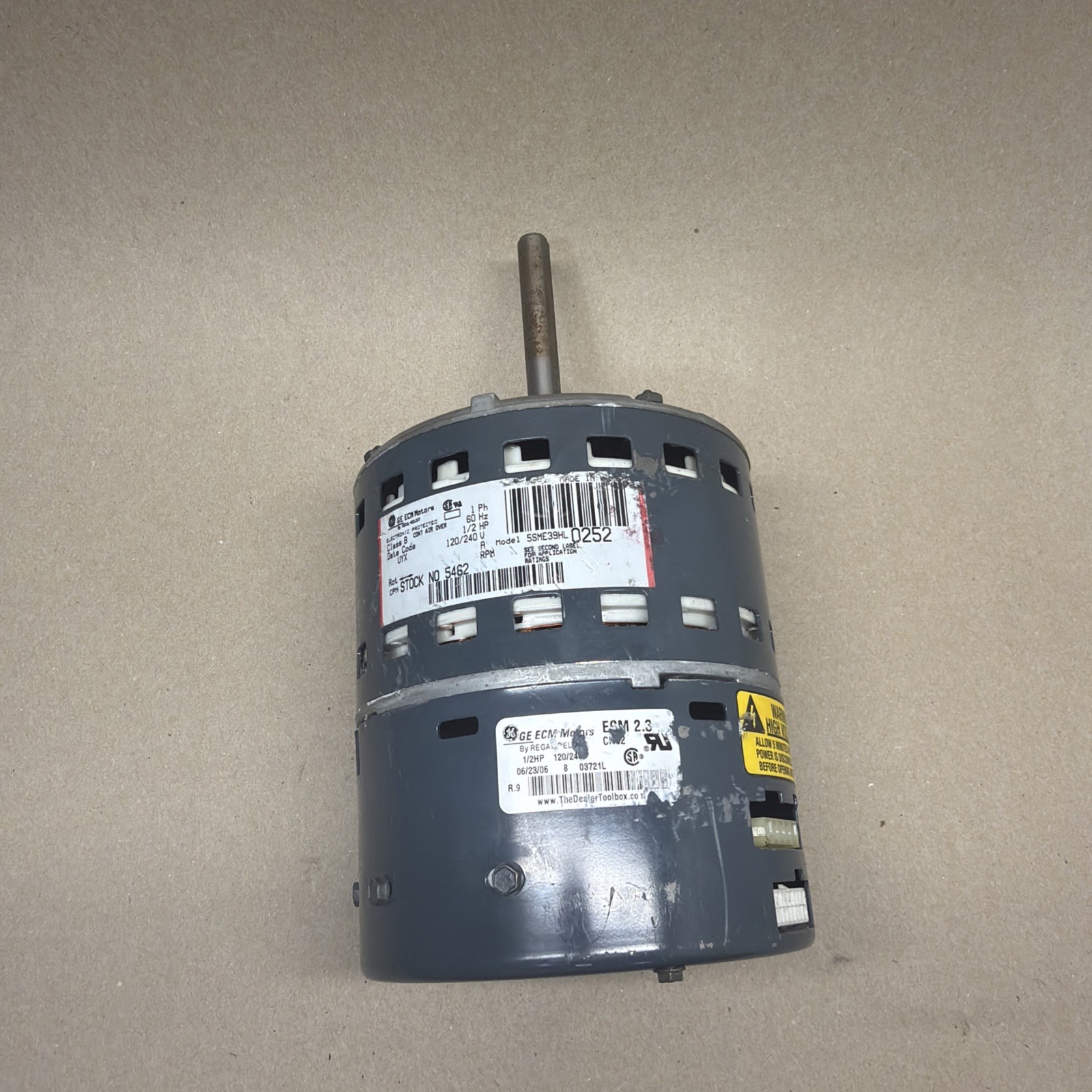TESTED🔥 ECM 1/2HP Blower Motor 2.3 Controller GE 5SME39HL0252 208/230V CN02