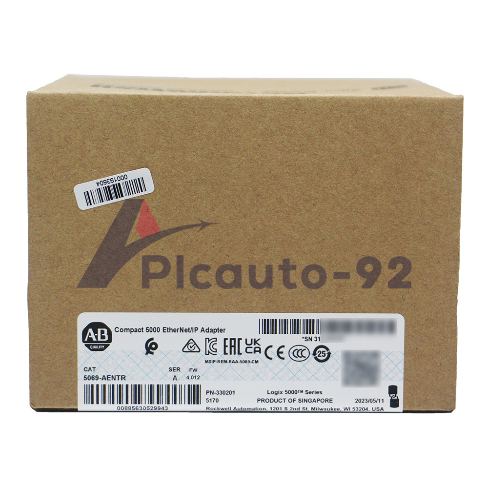 New Sealed Allen Bradley 5069-AENTR Compact 5000 EtherNet/IP Adapter