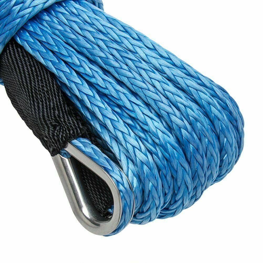 1/4″ 50″ 10000LBS Synthetic Winch Rope Line Recovery Cable SUV ATV UTV w/ Sheath