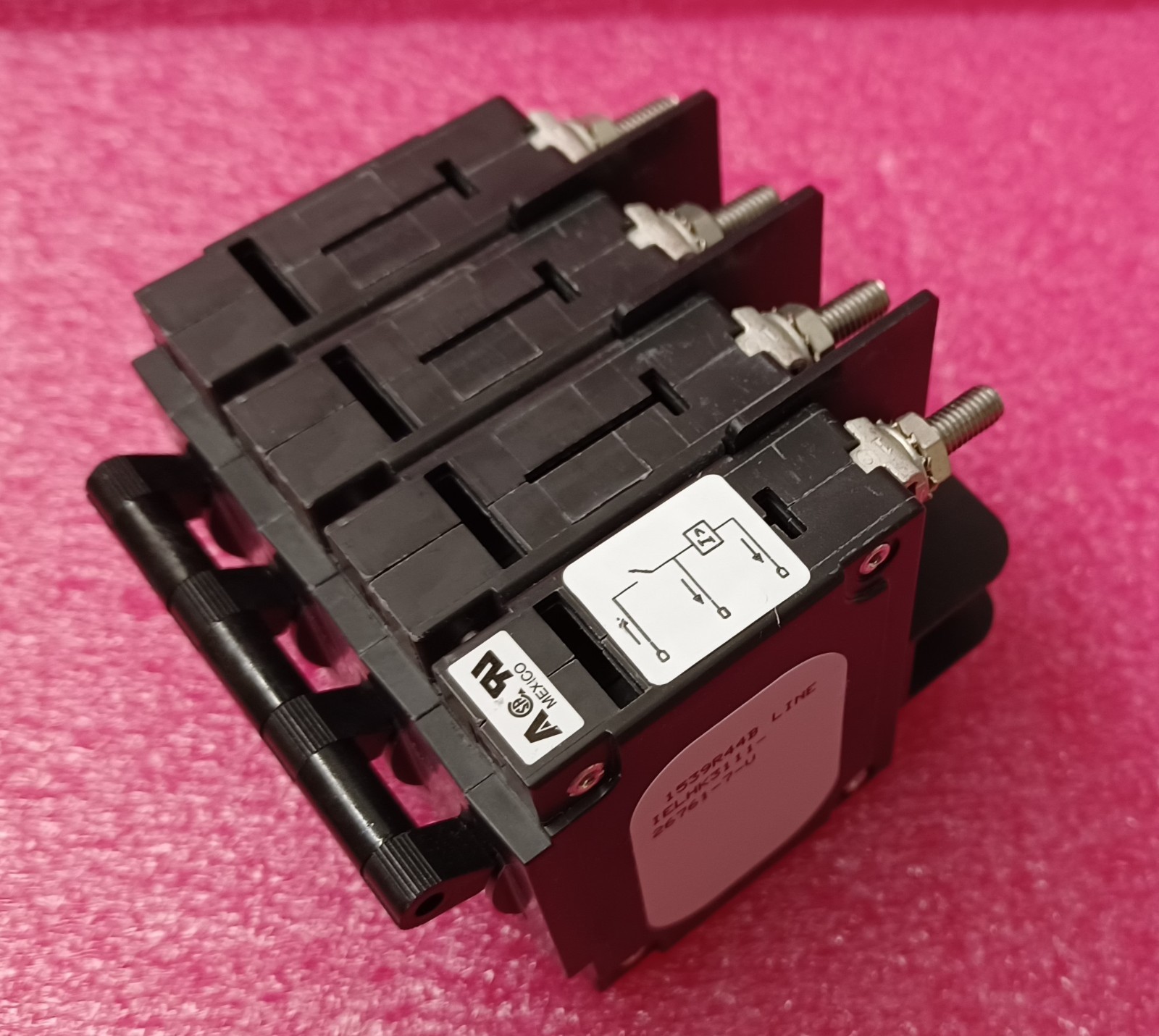 3 x AIRPAX Circuit Breaker 20A 415V, 4 pole, new/open box, for re-sale