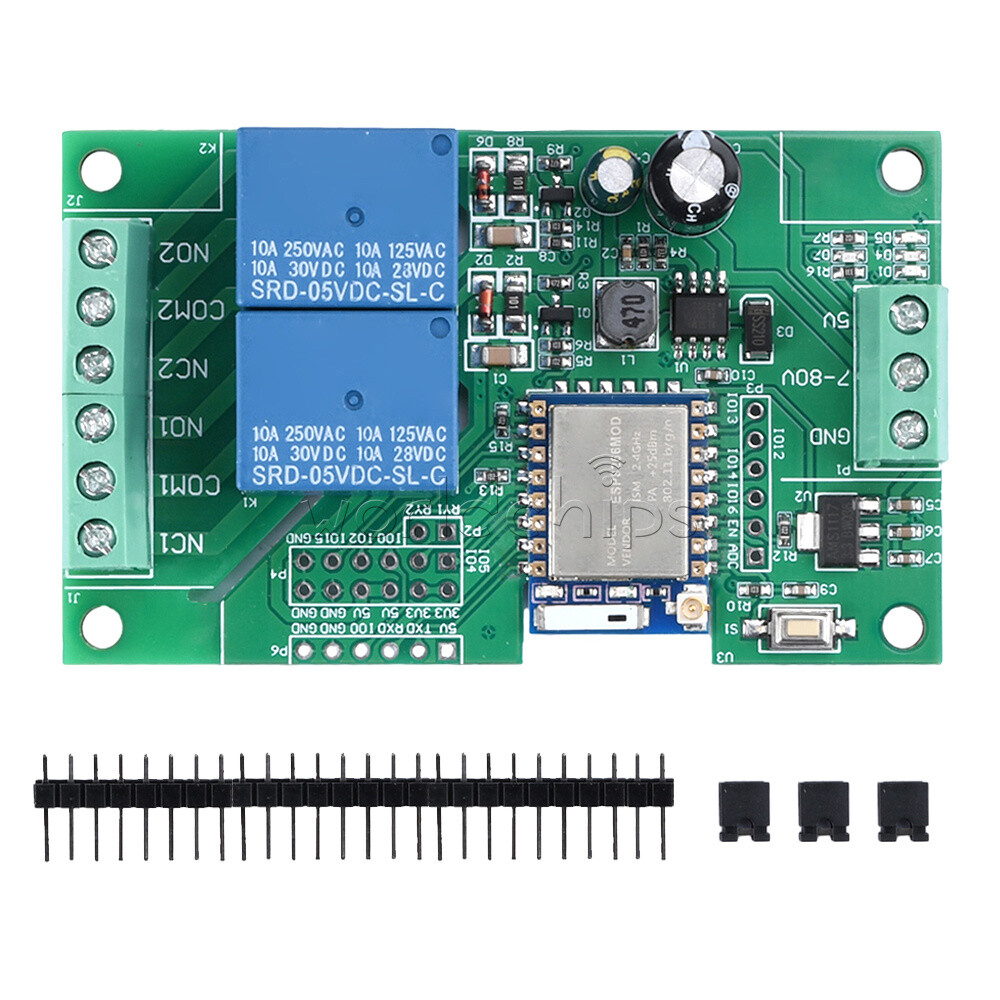 1/2/4/8 Channel ESP32 WIFI Bluetooth BLE Relay Module ESP8266 Development Board