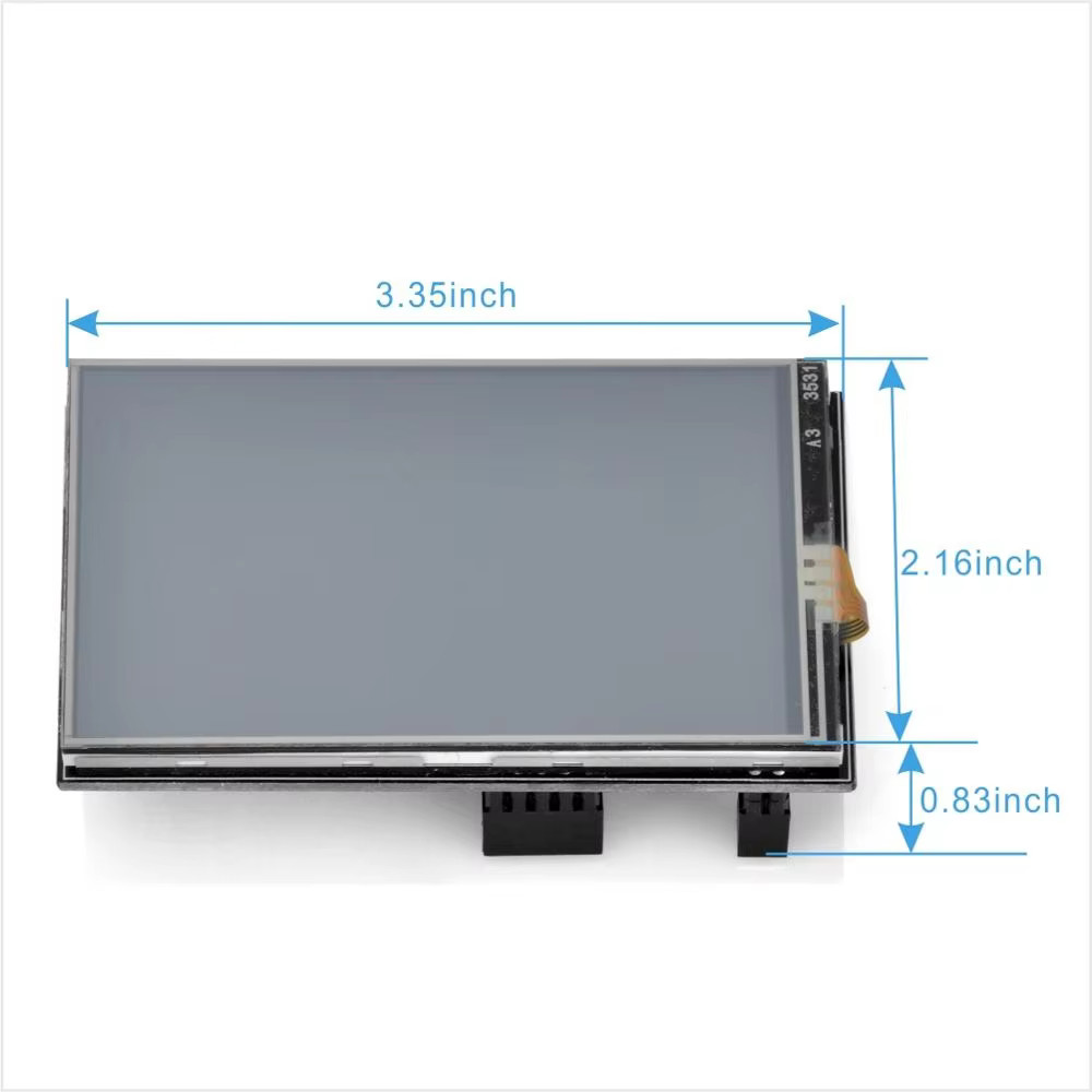 OSOYOO 3.5″ SPI TFT LCD Touch Screen Raspberry Pi 2 3 Model B GPIO 320×480 New