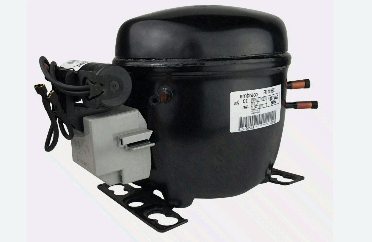 Embraco FFI10HBX Refrigeration Compressor 1/3HP 115V R134a 4400 BtuH CSIR New