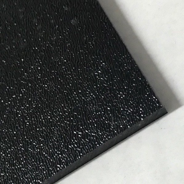 ABS Black Plastic Sheet 0.125 – 1/8″ x 48″ x 72” Textured 1 Side Vacuum Forming