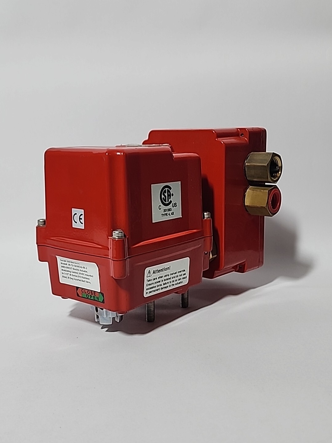 TRIAC Controls WED-500CXT Rlectric Actuator, Modulating Control