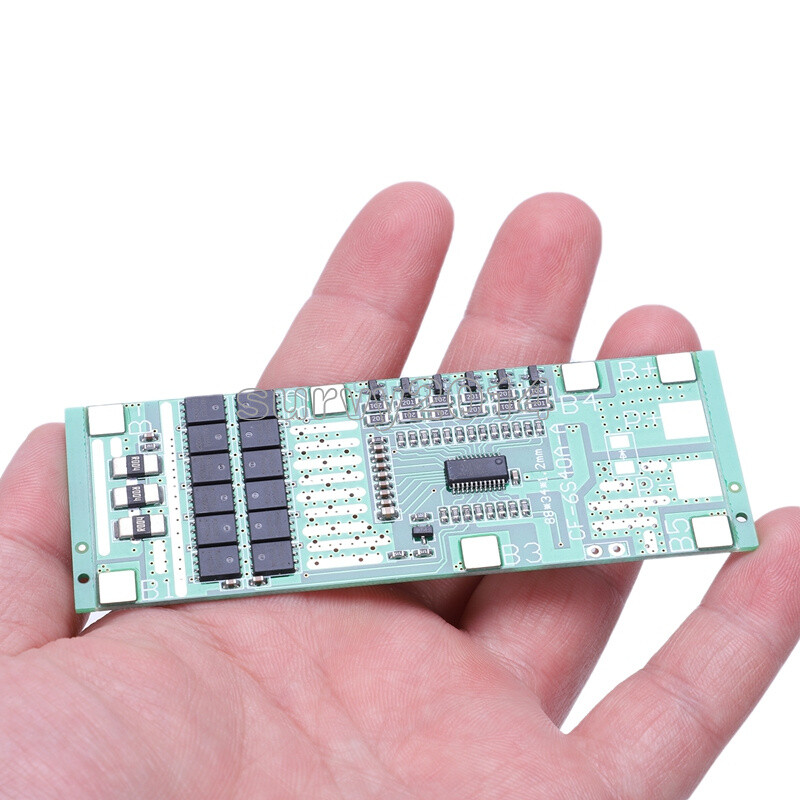 24V 6S 40A 18650 Li-Ion Lithium Battery Poretect Board Solar Light Bms Pcb