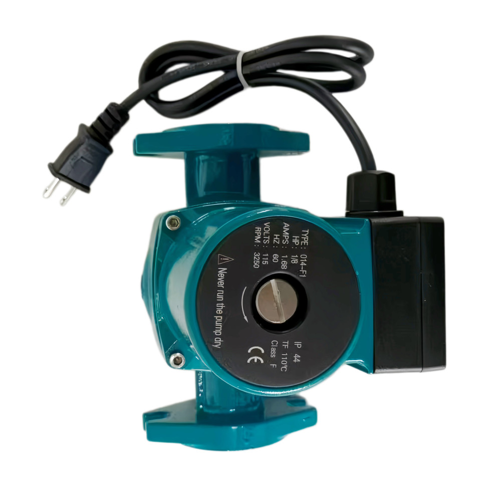 New For Taco 0014-F1 Cast Iron Circulator Pump 1/8HP 115V 3250RPM 125PSI 0-32GPM