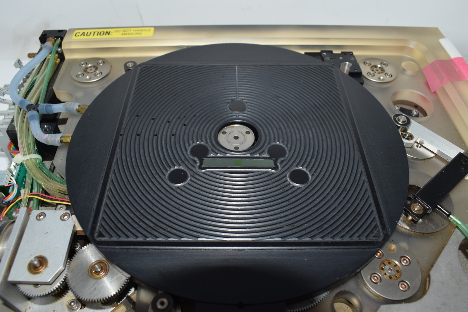 Ultratech Stepper 01-20-03947 7-3/4» Chuck Assembly Wafer Mirrors Optical Rev.