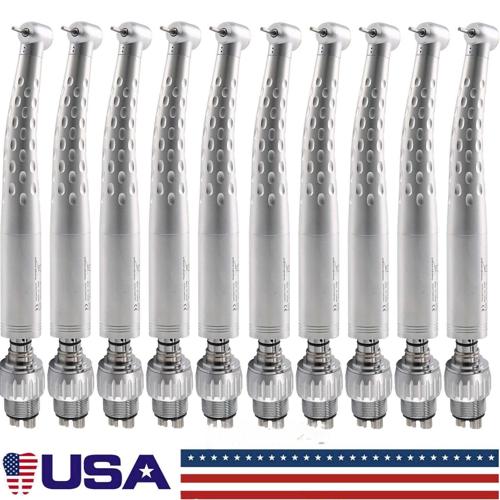 KaV Style Dental High Speed Handpiece with 4 Hole Quick Coupler 360° Swivel