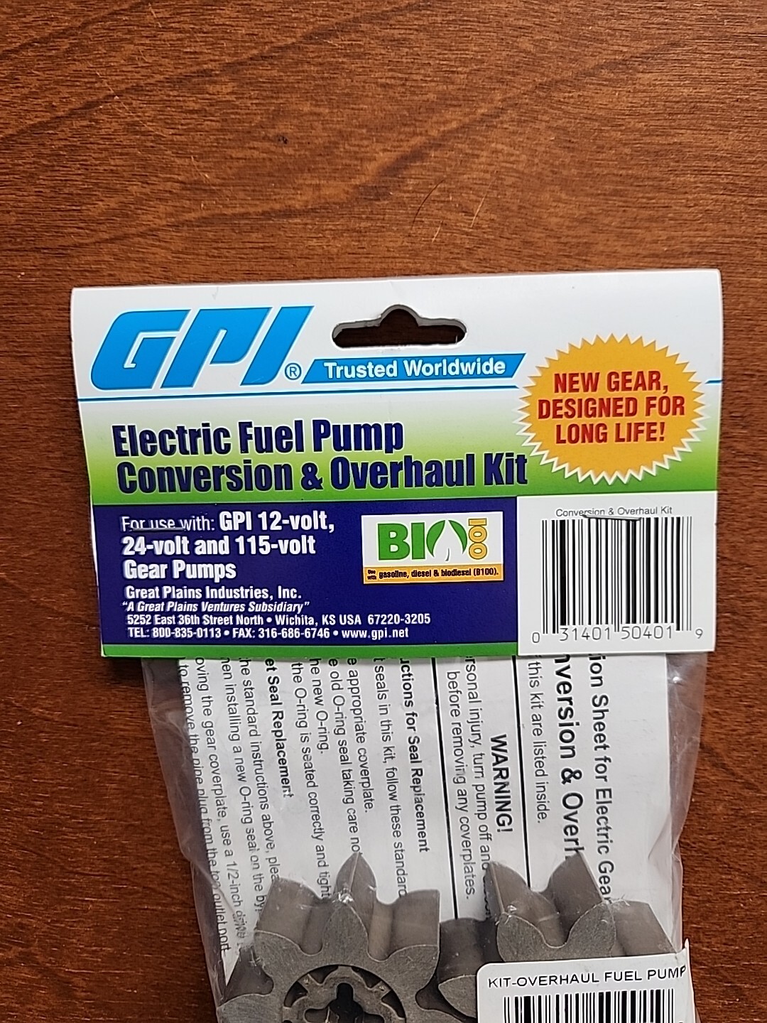 NEW In Package GPI – Electric Fuel Pump Conversion & Overhaul Kit – 110504-1