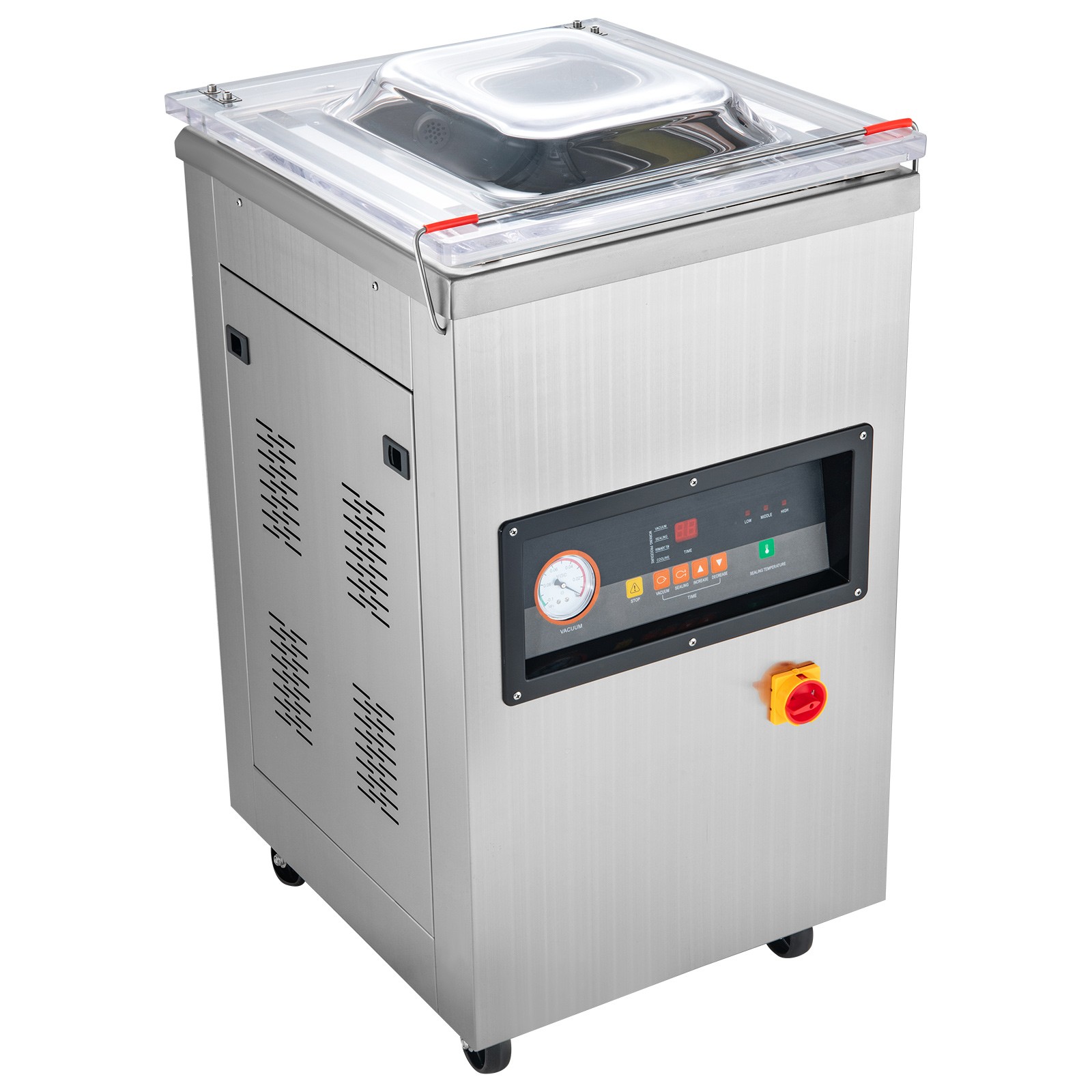 Commercial Vacuum Sealer Extra Deep 200mm Automatic Food Packing Sealing Machine