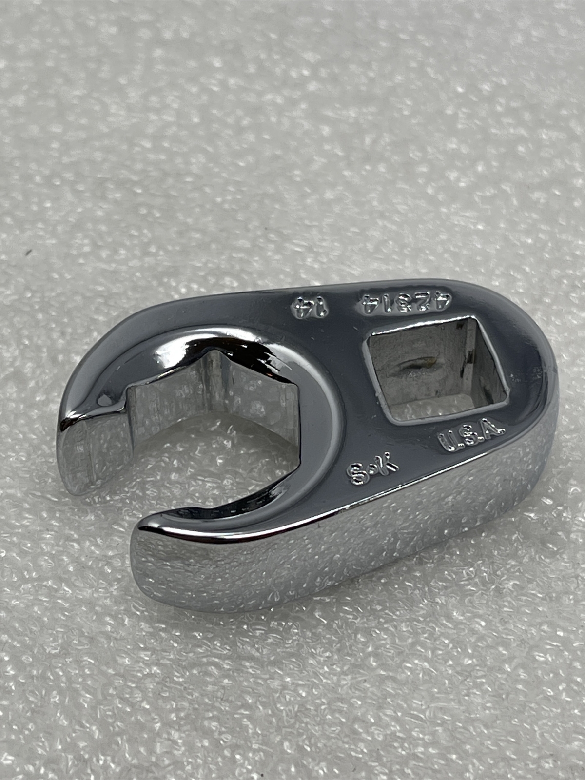 14mm SK Tools Flare Nut Crowfoot Wrench, 3/8” Drive, 6 Point, USA Made, 42314
