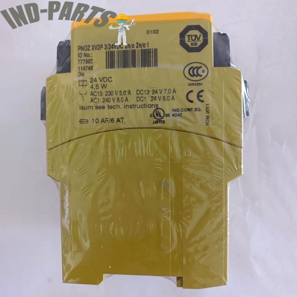 777502 24V Safety Relay for PILZ PNOZ XV2P Replacement