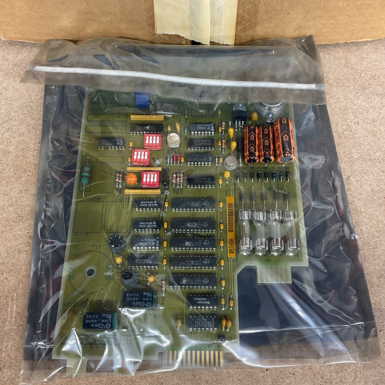 Vintage Intergraph Corporation PCB Printed Curcuit Board CP Clare LM4 4800