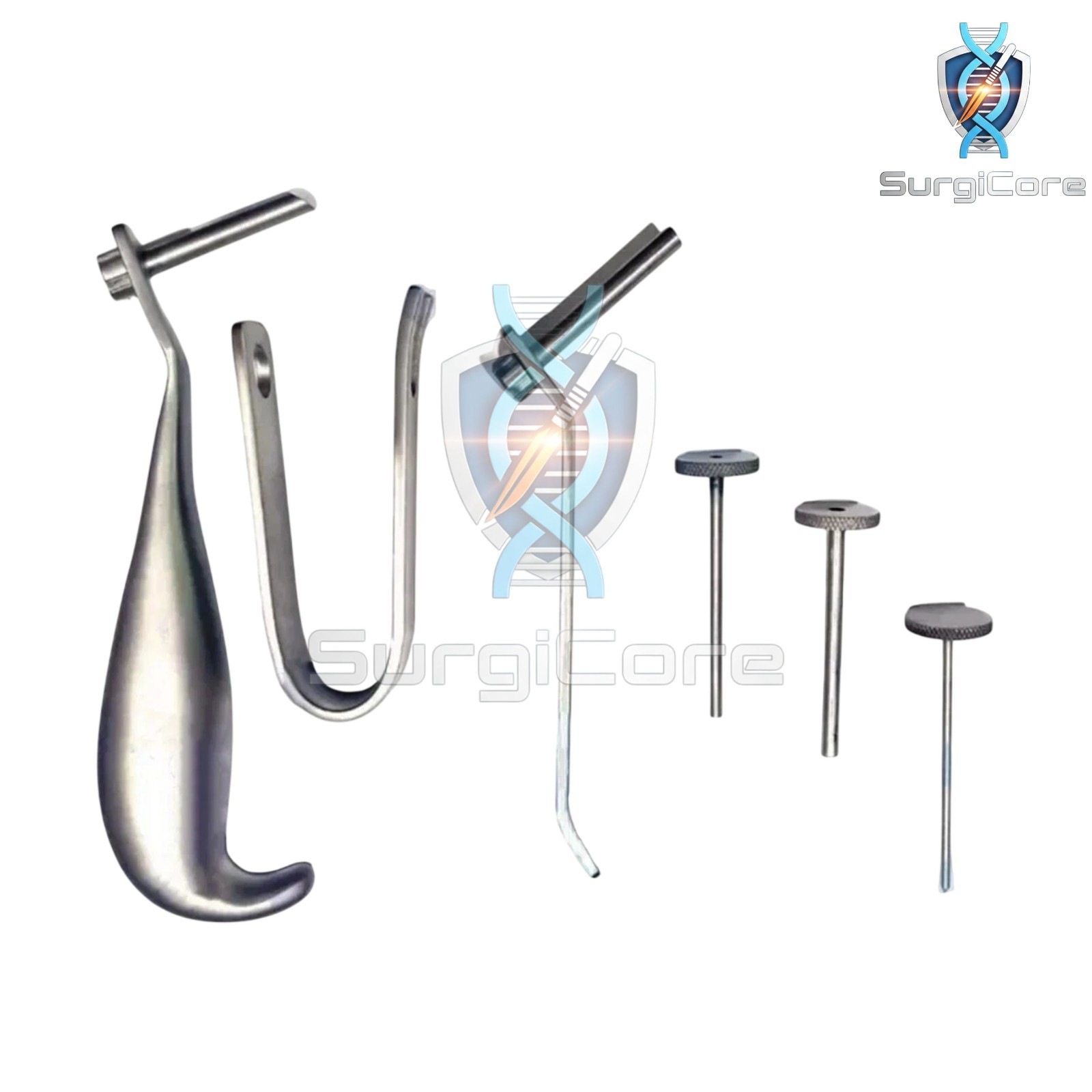 Transbuccal Device Instrument Set With Trocar For Maxillofacial Surgery