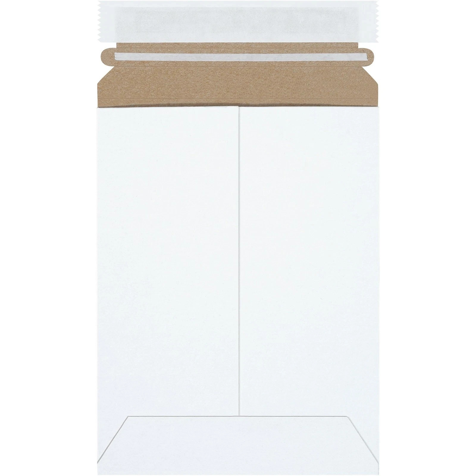 Self-Seal Stay Flat Mailer, Stayflats® Brand, White, 6″ x 8″ (Pack of 100)