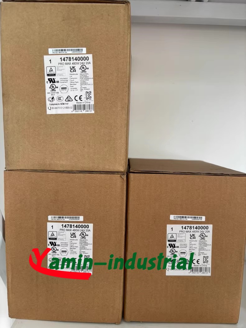 1PCS 1478140000 Weidmuller PRO MAX 480W 24V 20A Power Supply NEW New power