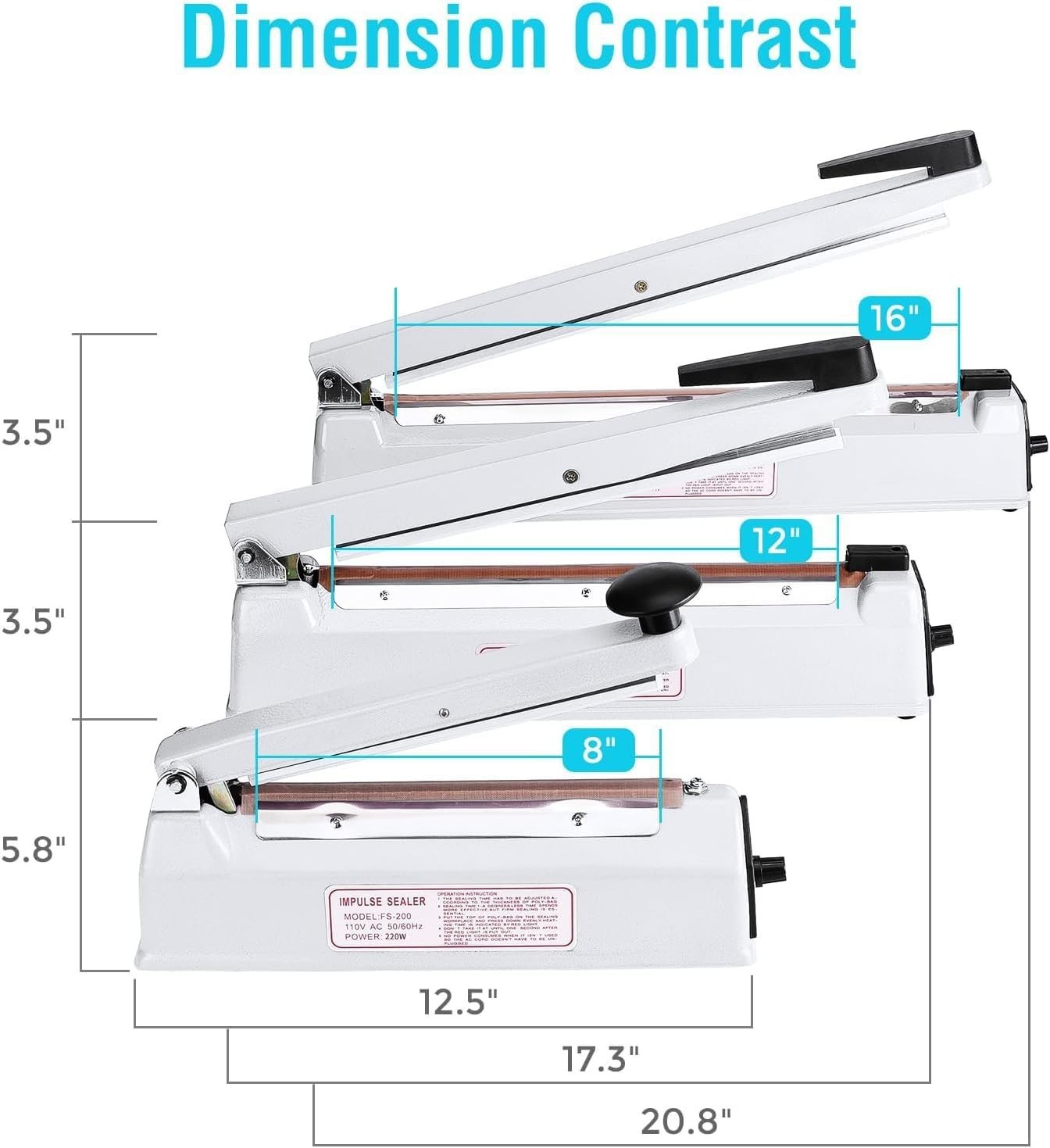 Corded Electric Sealing Machine – High Quality Material