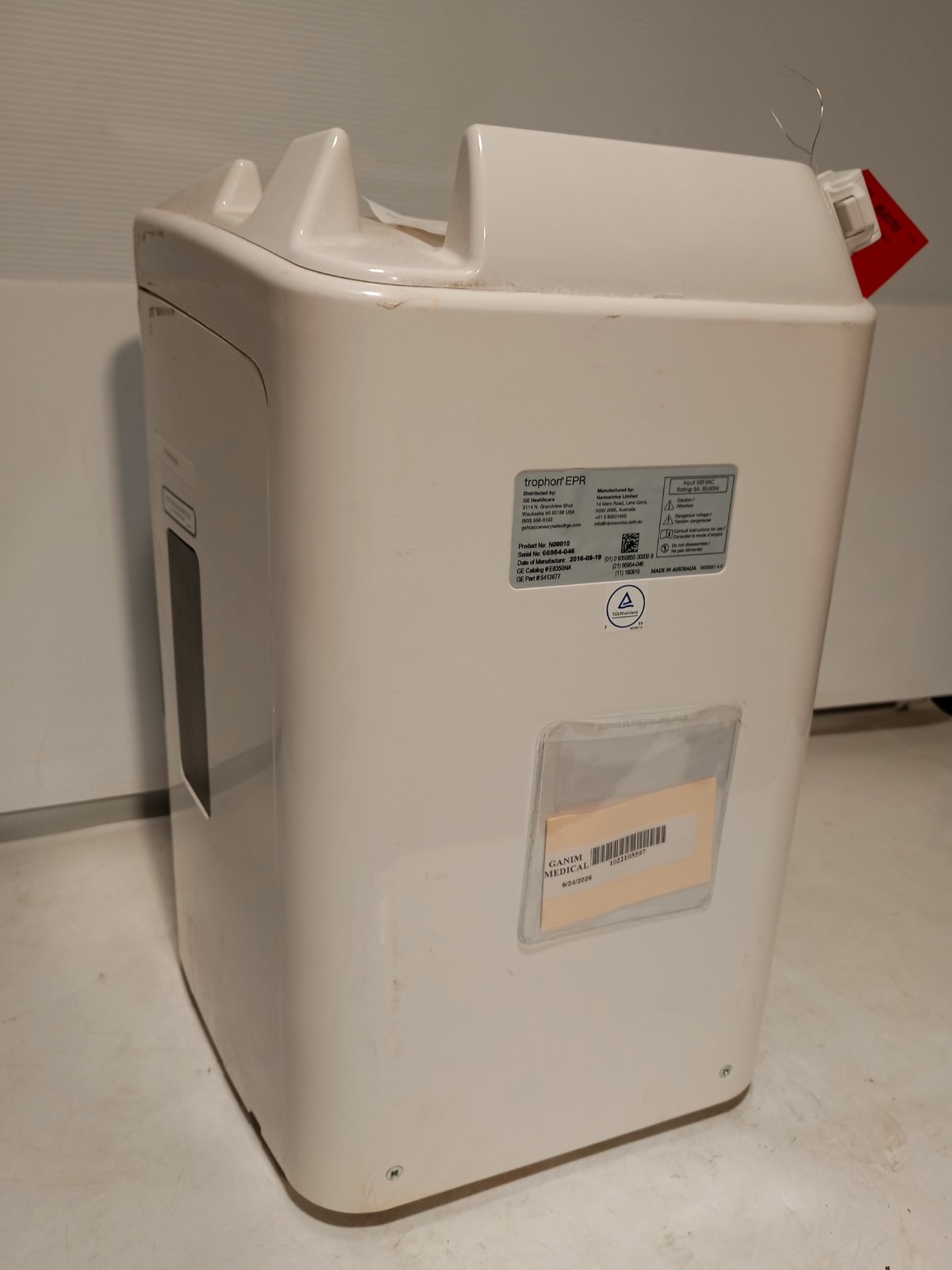 GE Healthcare Nanosonics N00010 Trophon EPR High Level Disinfection System