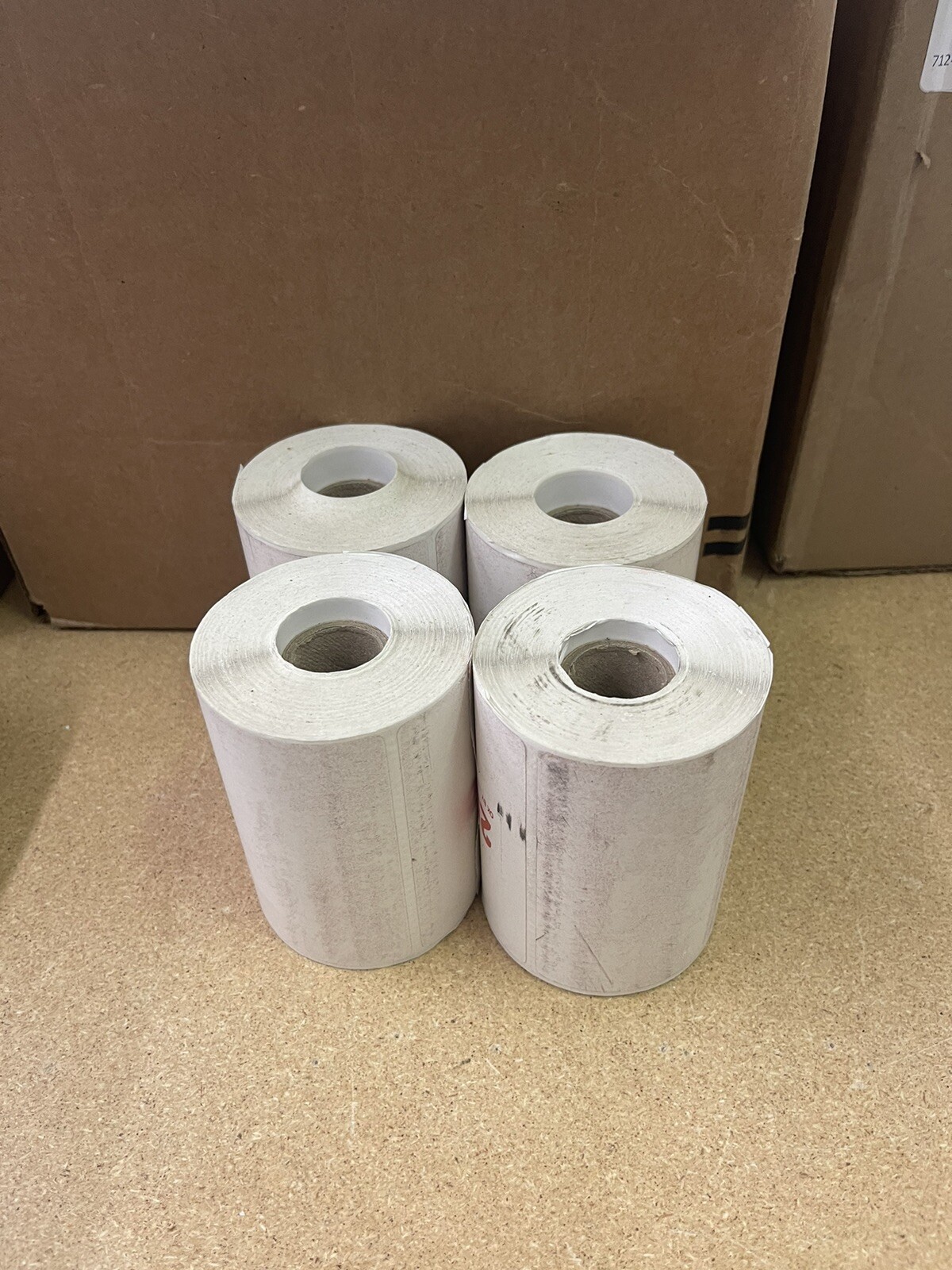 4 Rolls Of 3×3 thermal labels X 250 Per Roll! 1000 Labels
