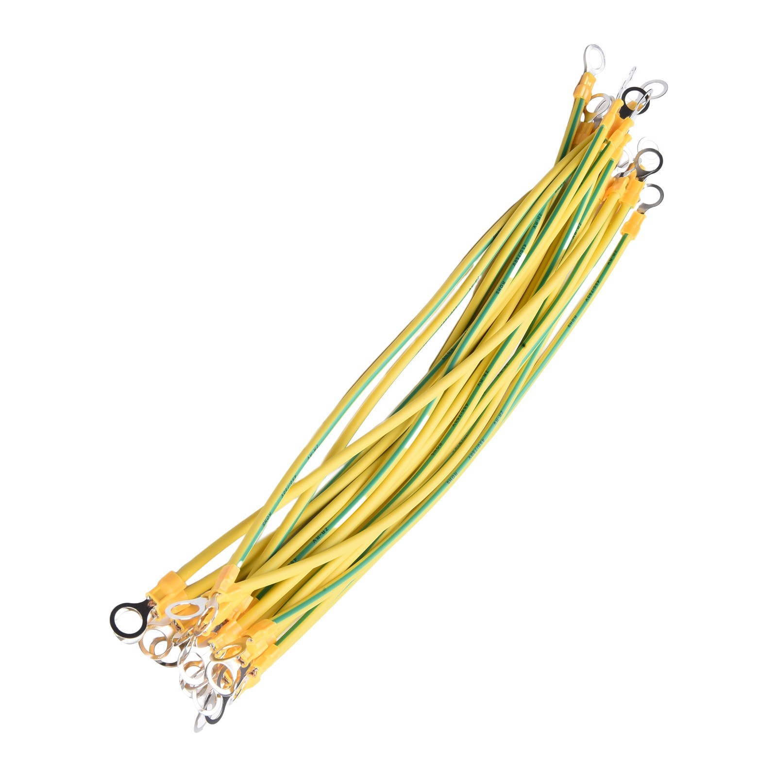 Ground Wire 10cm/20cm/30cm 20pcs BVR Solar PV Ground Wire Flexible Copper Useful
