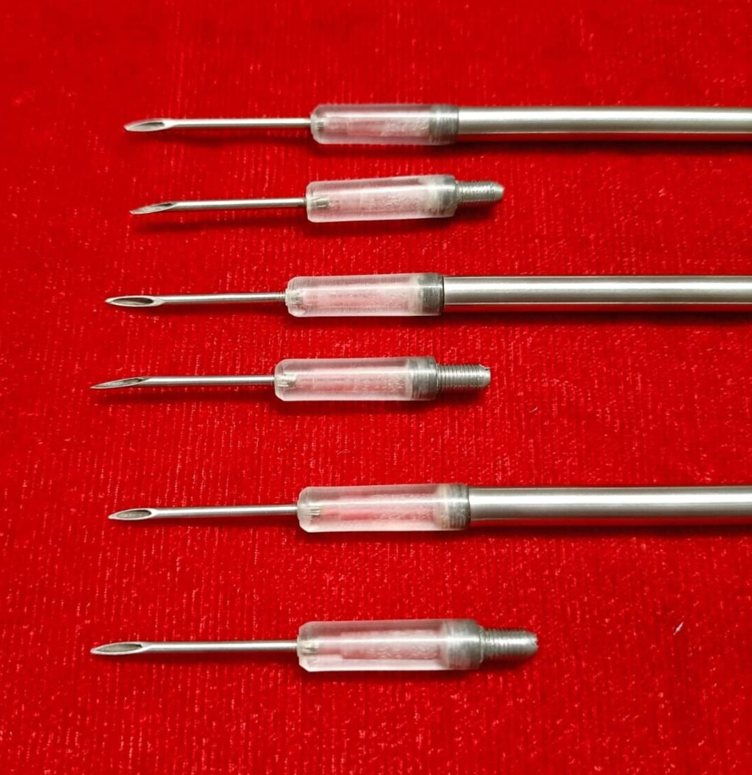 3pc-Laparoscopic Visual Vasopressor Injector Needle High Quality 3FR 30CM