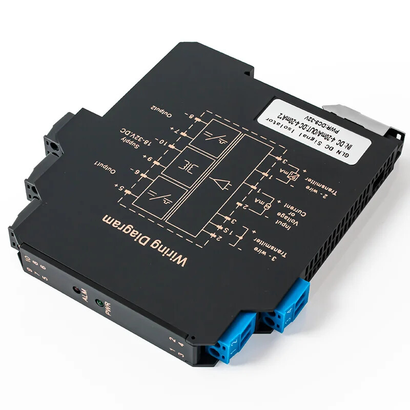 Analog Signal Transmitter 4-20mA 0-20mA Ultra-Thin Isolator 0-10V 0-5V 1-5V