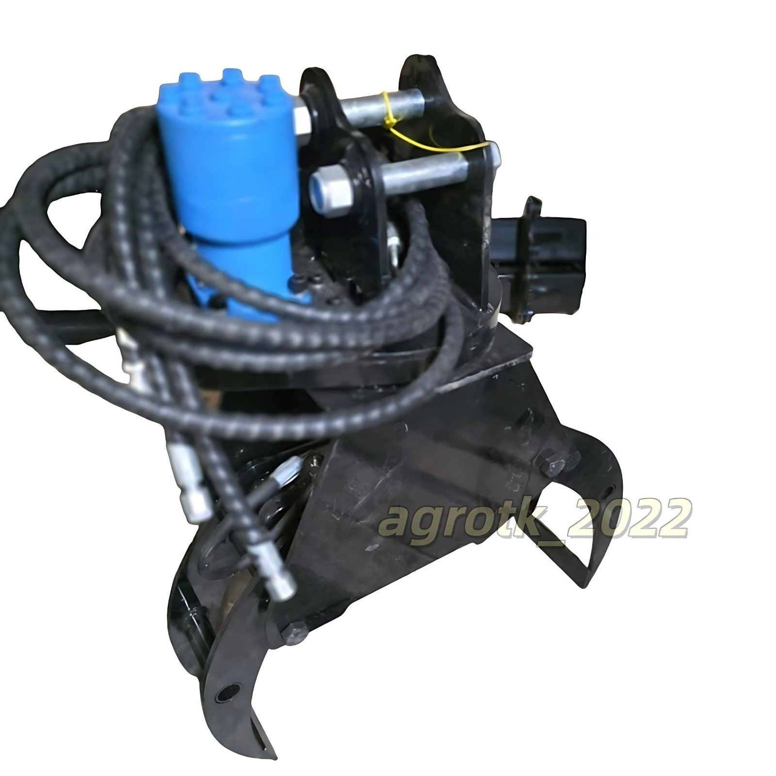 Agrotk Hydraulic Rotation Rock Log Grapple Mini Excavator Attachment 12EX-XZZMQ