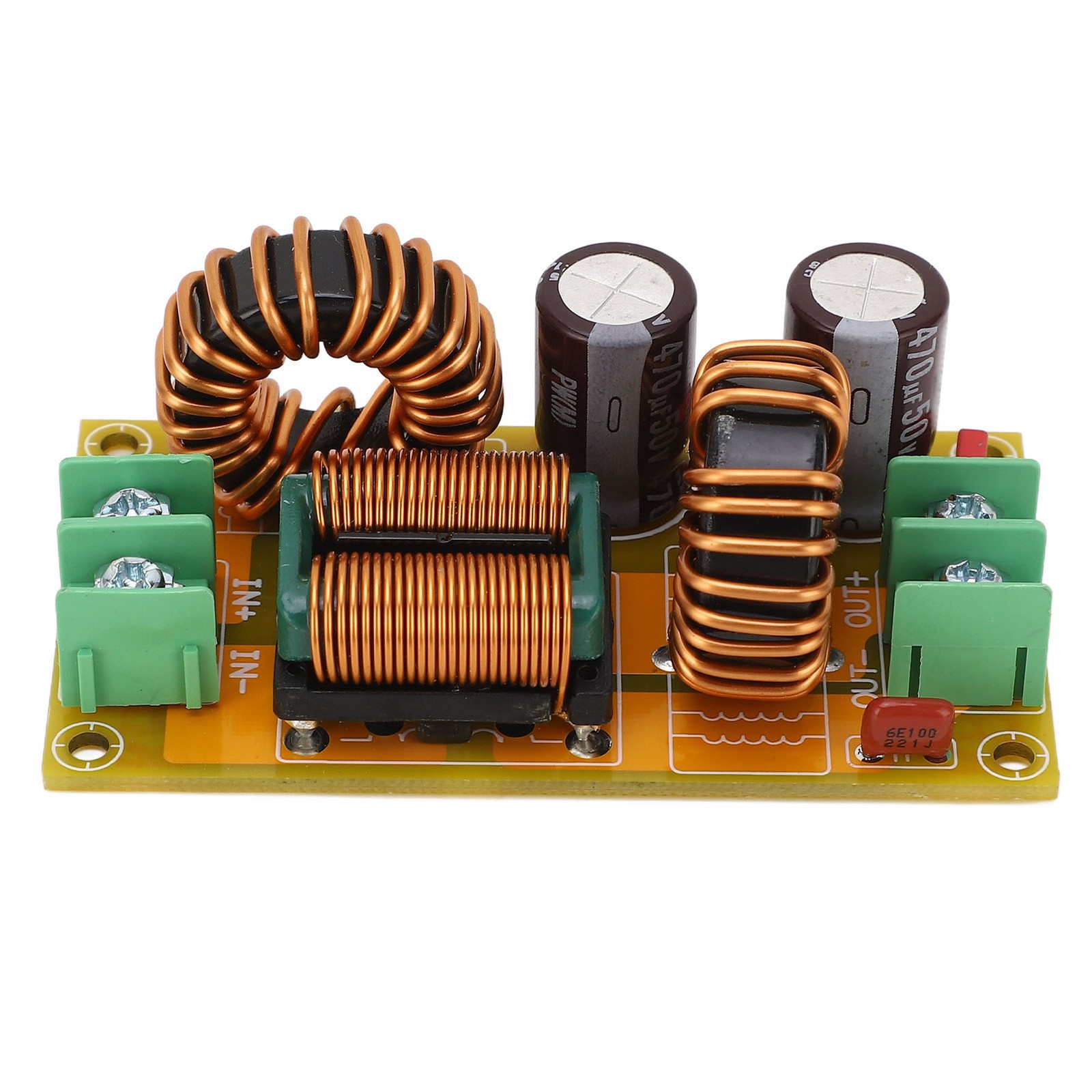 EMI Filter 20A DC Power Supply Filter Board LC Noise Suppressor Passive Fit