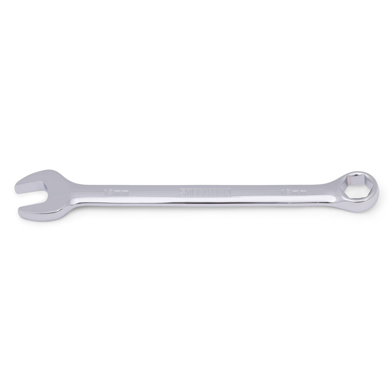 STEELMAN 18mm Combination Wrench with 6-Point Box End, 78343