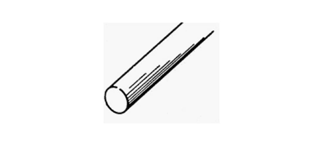 K&S Precision Metals Round Stainless Steel Rod 87139 – 1/4″ OD x 12″ Long – C…