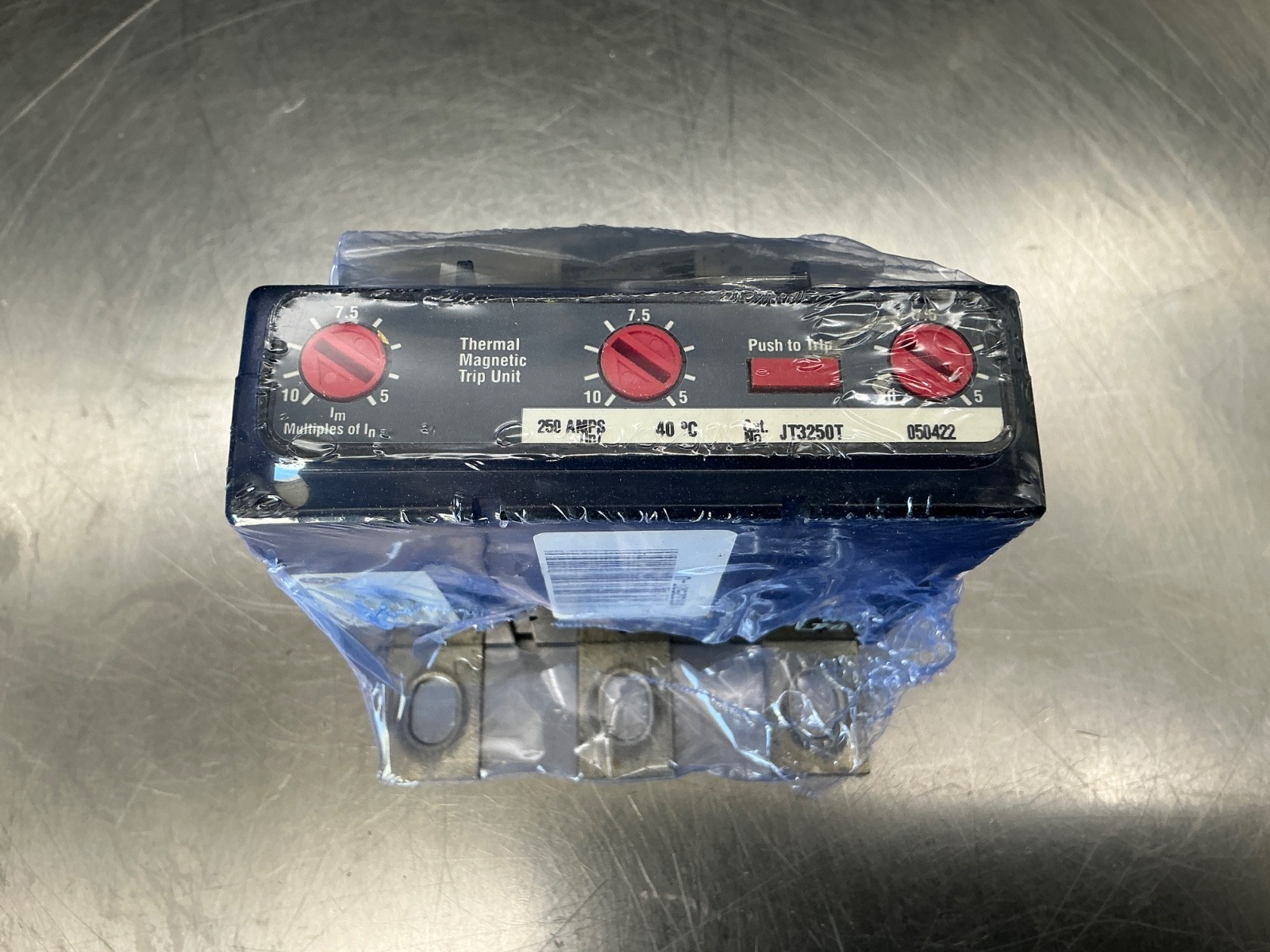 Eaton JT3250T Trip Unit, 3-Pole, 250a
