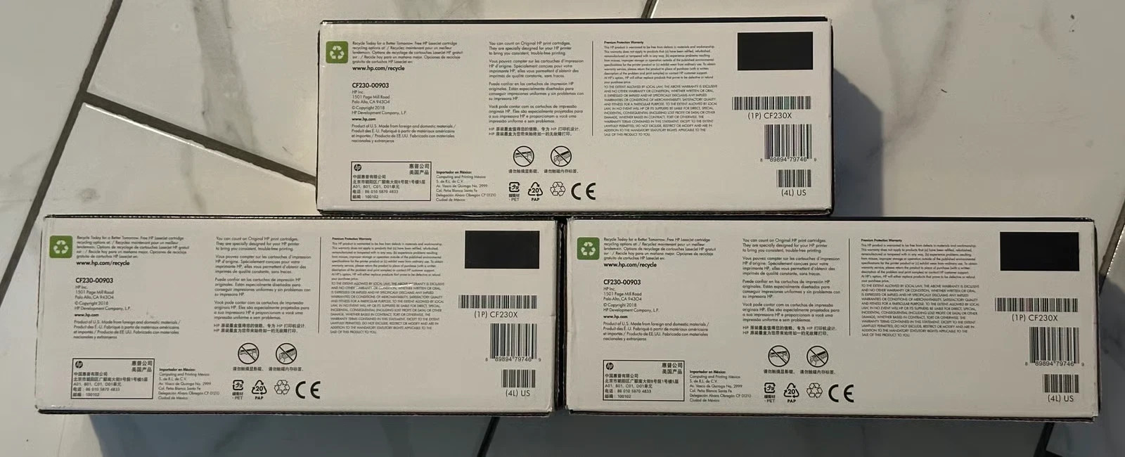 Genuine HP 30X (CF230X) High-Yield Black Toner Cartridge 1 Piece – Sealed / New