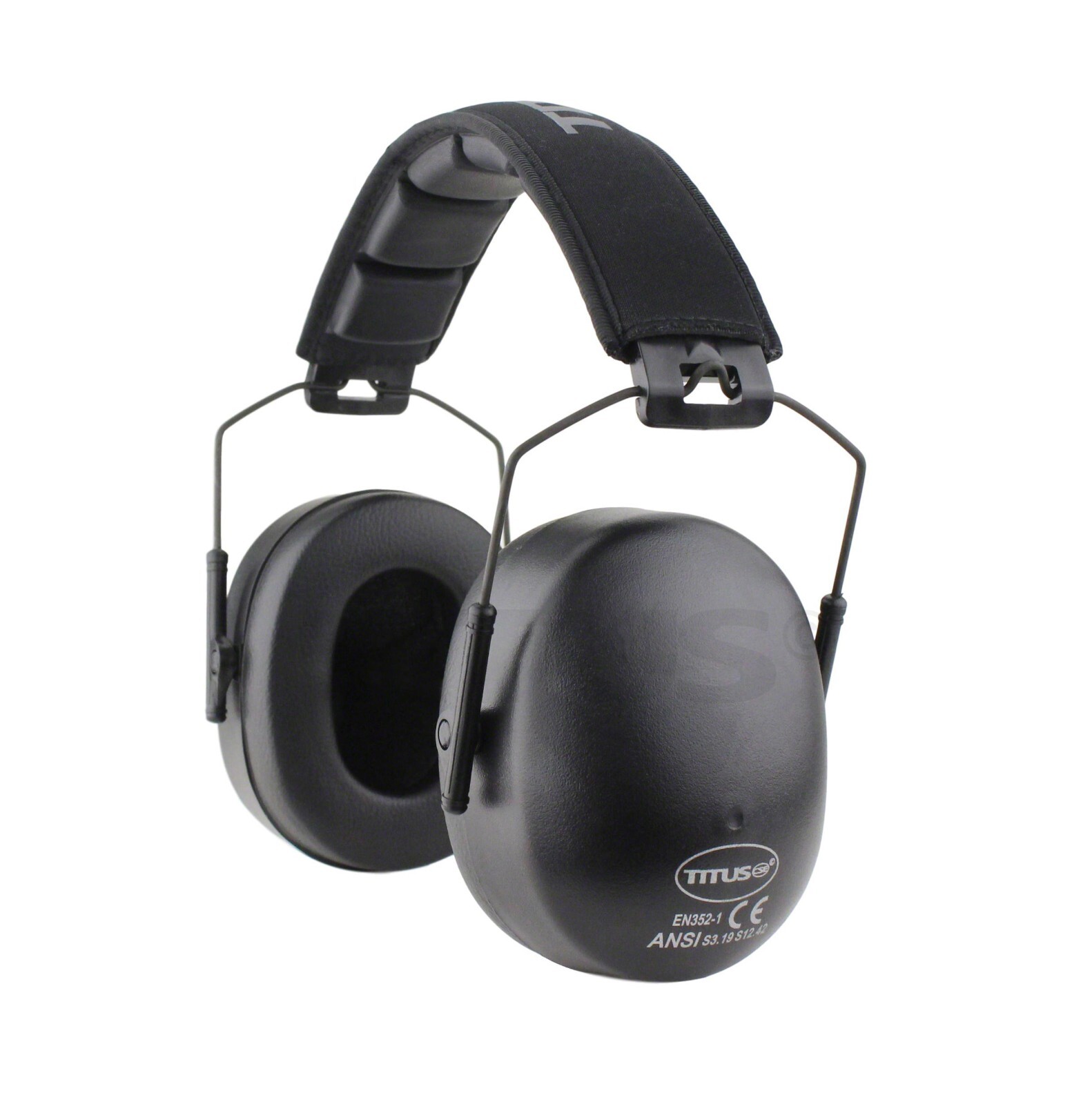 HIGHEST 37 NRR EARMUFF HEARING IMPACT PROTECTION NOISE REDUCTION SAFETY SOUND