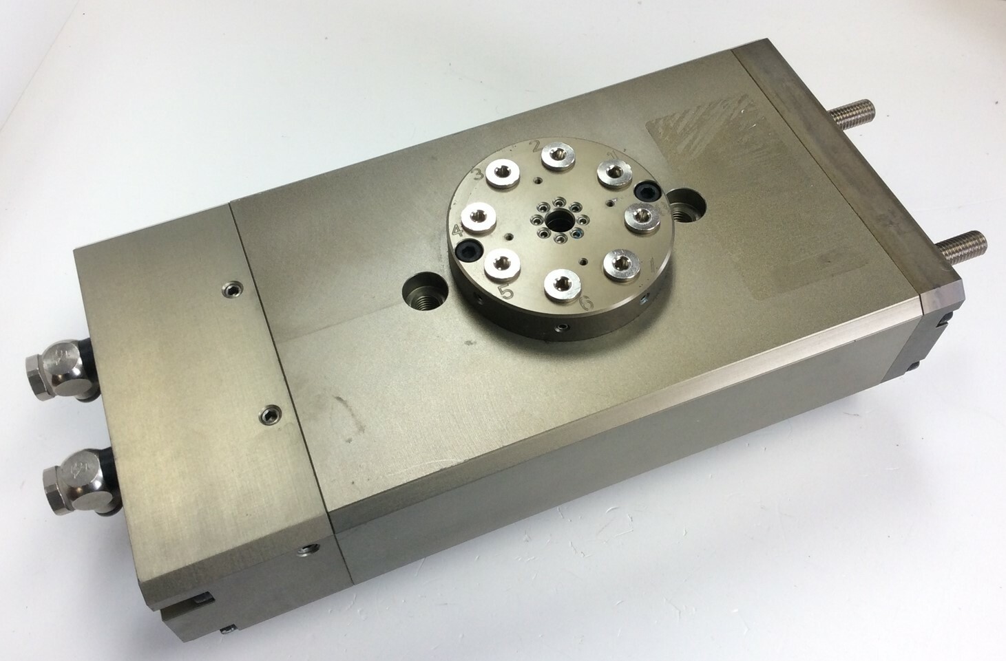 Schunk OSE-B57/1 Pneumatic Rotary Actuator, Swivel Angle: 0-90 Degrees