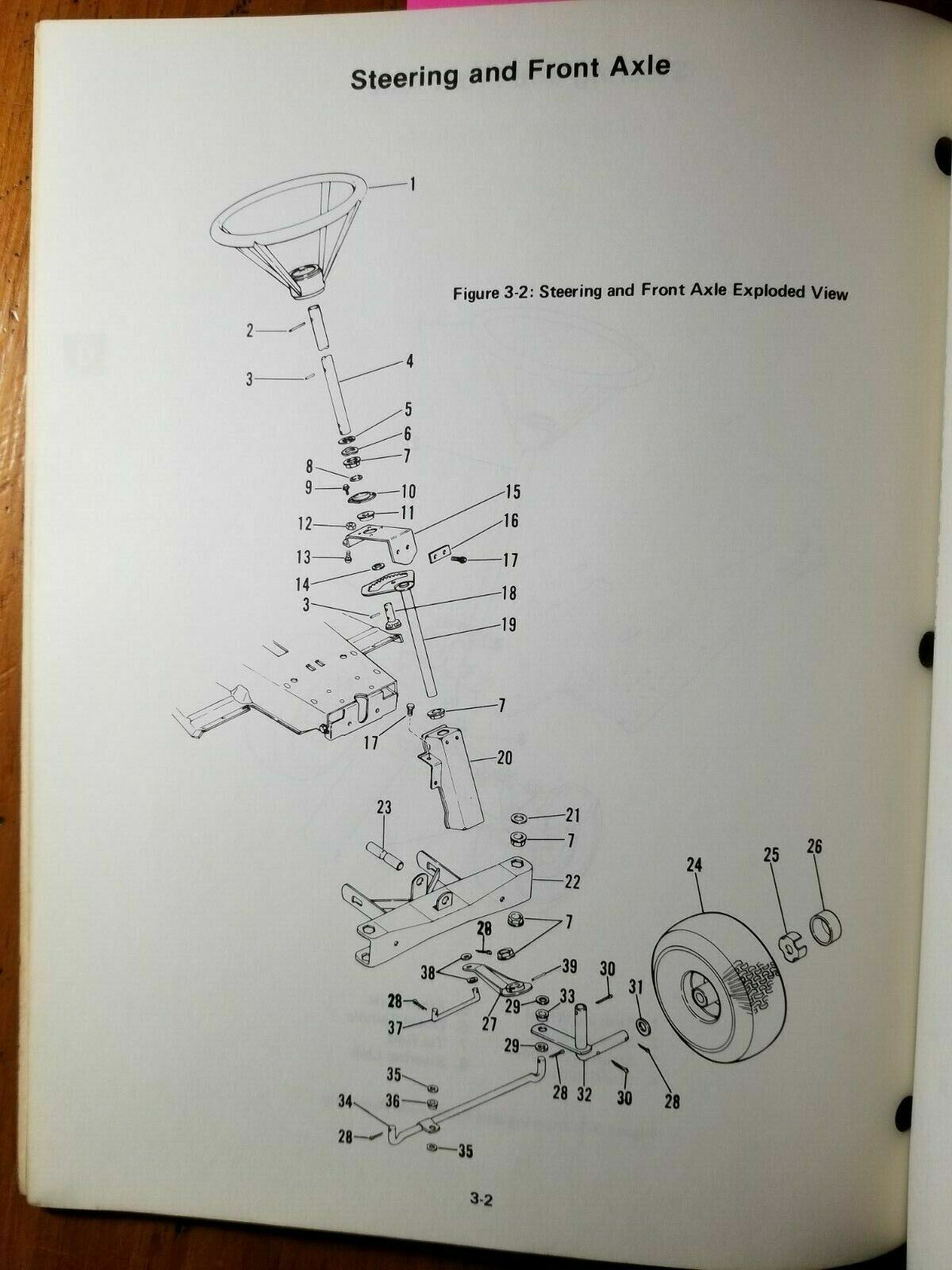 Ariens 912 Series 38″ 6 HP Riding Mower Service Repair Manual RM-912 4/86