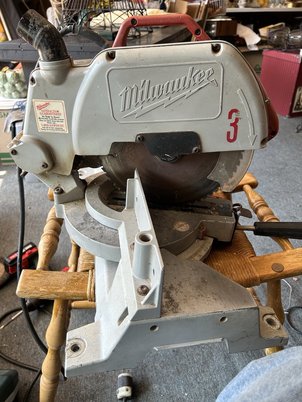 Milwaukee Magnum 15 Amps Corded 6490 10”Mitre Saw