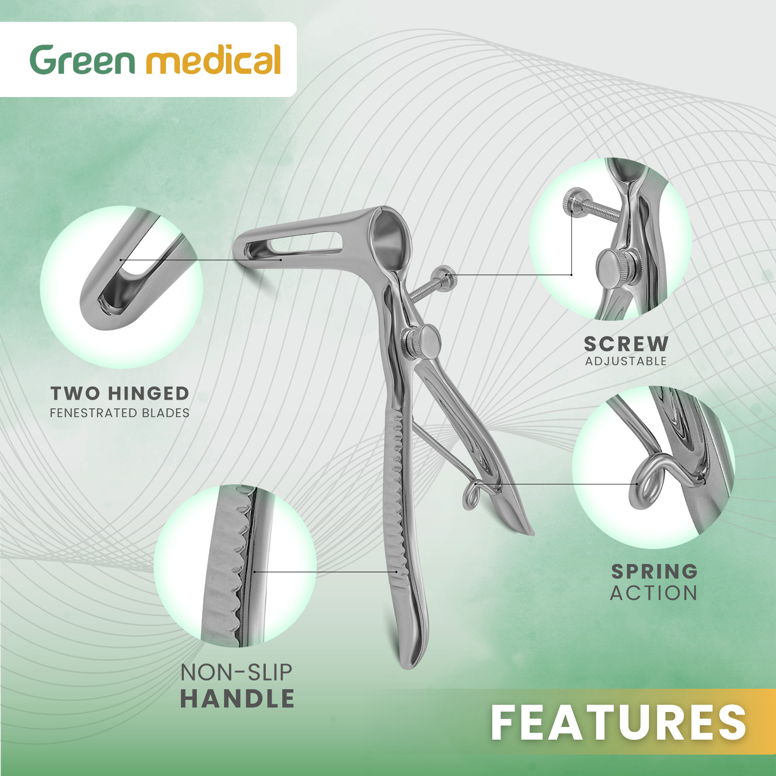 Sims Rectal Anal Speculum 6″ OB/GYN Urology Surgical Medical Inst German Grade