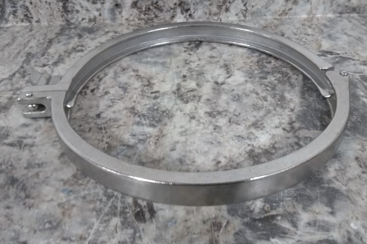 VNE Corporation 13MHHM10.0 5 Pk 10 In Tube OD 304SS Single-Pin Heavy Duty Clamp