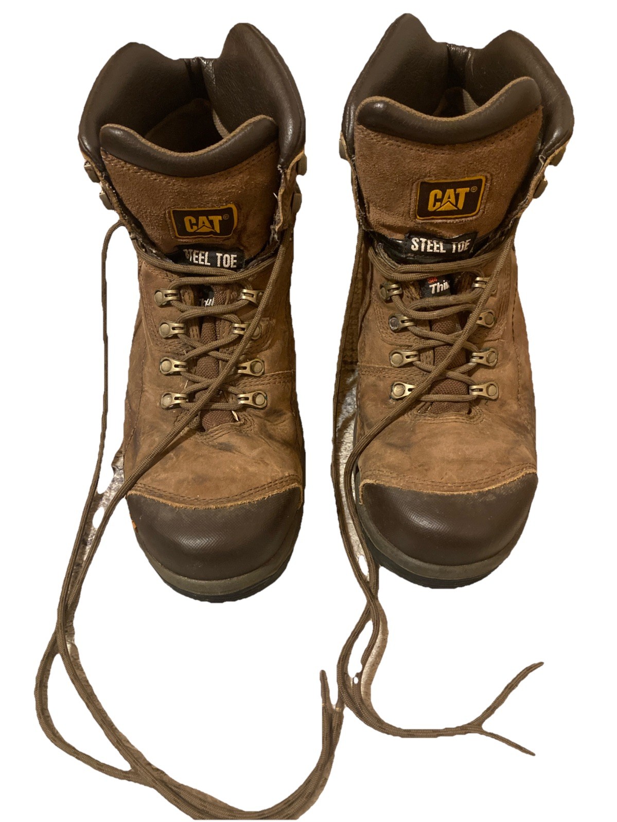 CATERPILLAR Diagnostic Hi SZ 11.5 MEN STEEL TOE IN DARK BEIGE P89940